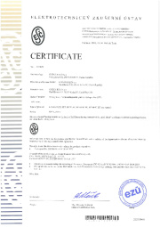 Certificate ESČ