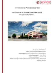 Environmental Product Declaration