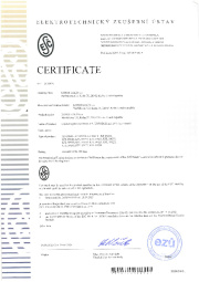 Certificate ESČ