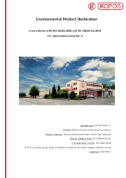 Environmental Product Declaration
