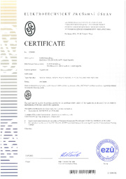 Certificate ESČ